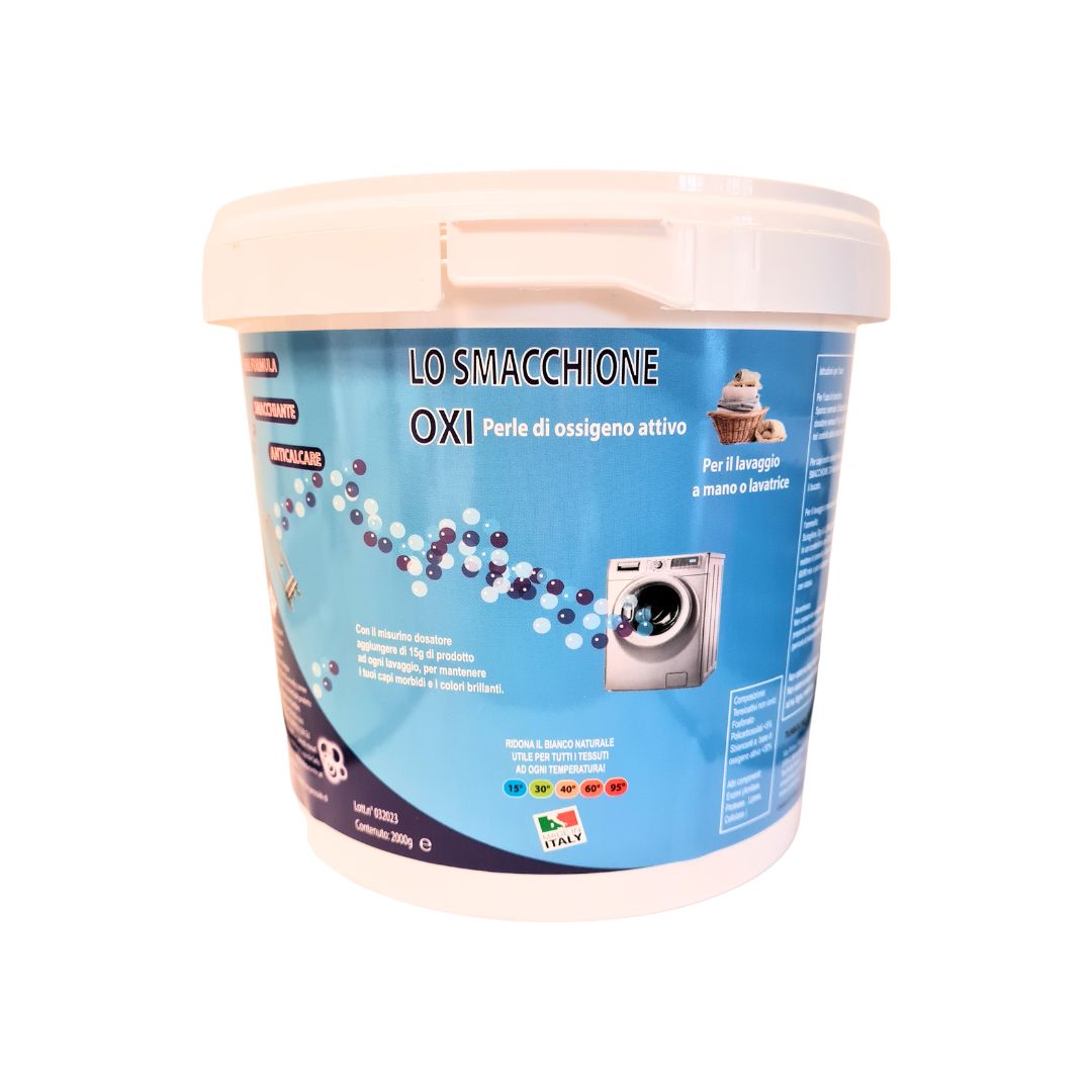 Smacchione Oxi – Percarbonato Additivo con Ossigeno Attivo per Bucato