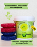 kit Bio Master Aloe 1,5kg+ Detergente Vetri 750ml