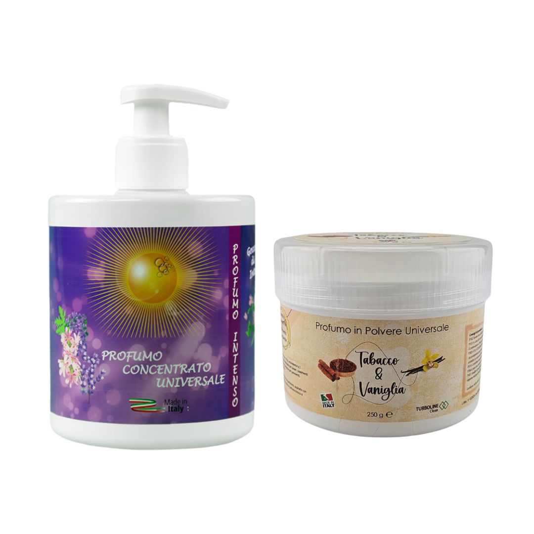 Kit Profumo Concentrato Liquido e Polvere