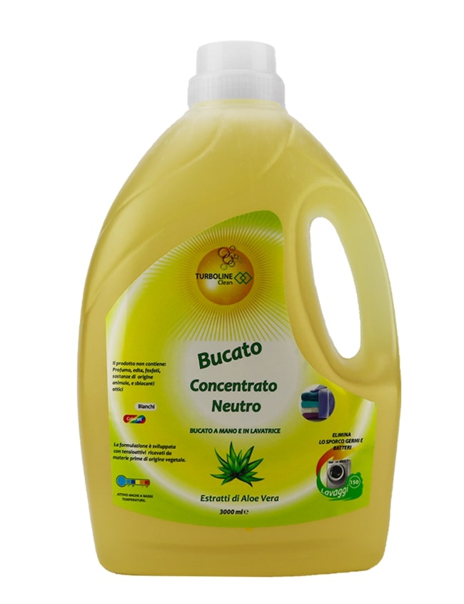 Detersivo Concentrato per Bucato a Mano e Lavatrice