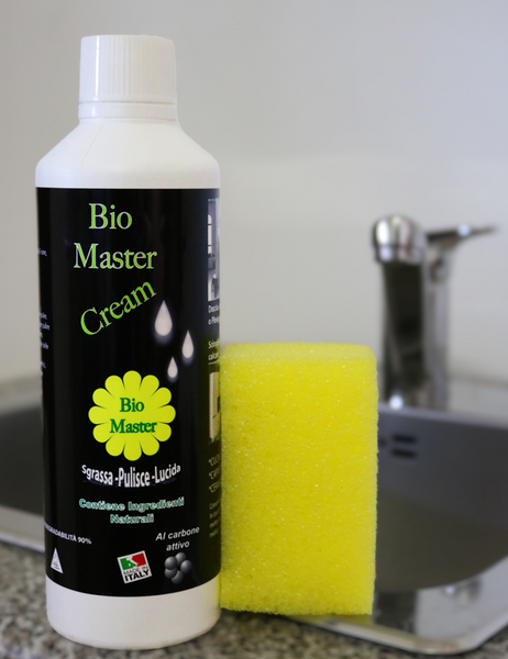 Bio Master Cream pulisce acciaio piatti e pentole - Turboline Clean