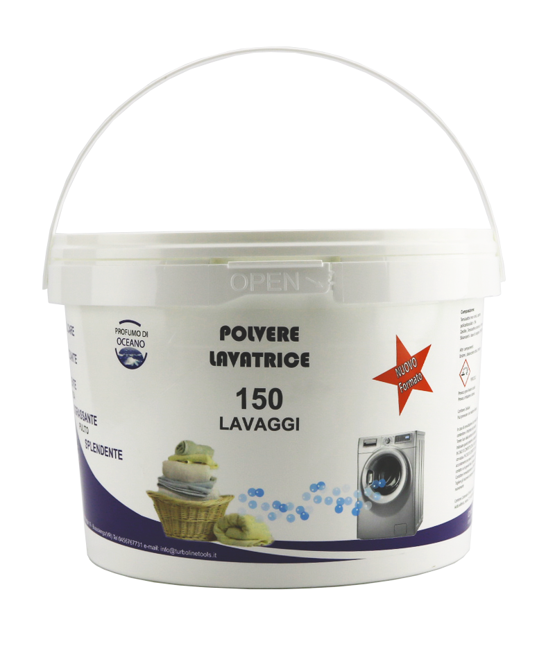 Detersivo in polvere per lavatrice