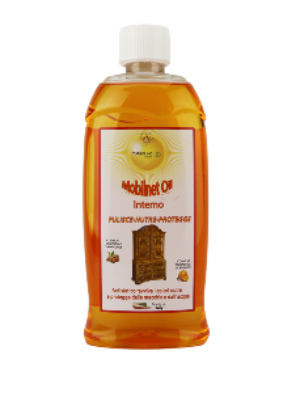 Olio Per Mobili Mobilnet - Nutre E Protegge Legno, 500 Ml Per Interni