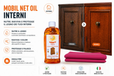 Mobil Net Oil Interni o Esterni con 2 Panni Premium in Microfibra | Turboline Clean
