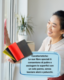kit Detergente vetri+ Panno brillo 3+1