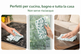 Panni Microfibra Riutilizzabili Pronti all’Uso 50 Pz (25 Umidi + 25 Asciutti) – Senza Aloni e Pelucchi, Lavabili | Turboline