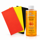 Panno Brillo 3 Panni 40x40 + Bio Orange Sgrassatore 500ml | Turboline