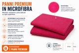 Mobil Net Oil Interni o Esterni con 2 Panni Premium in Microfibra | Turboline Clean