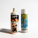 Kit Pulizia Casa e Cucina | Foam Clean 500ml e TurboGrill 500 ml