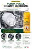 Gel Lavastoviglie Concentrato 1L Made in Italy | Fino a 50 Lavaggi | Formula in Gel Turboline