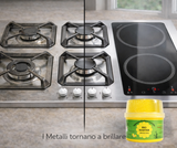 Pasta detergente multiuso potente per sporco ostinato (cucina, bagno, acciaio) | Bio Master Turboline
