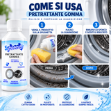Kit cura lavatrice: pulizia guarnizioni + igienizzazione completa | Turboline