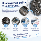 Kit cura lavatrice: pulizia guarnizioni + igienizzazione completa | Turboline